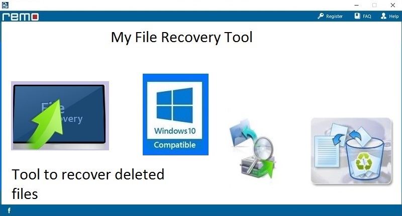My File Recovery Tool screenshot